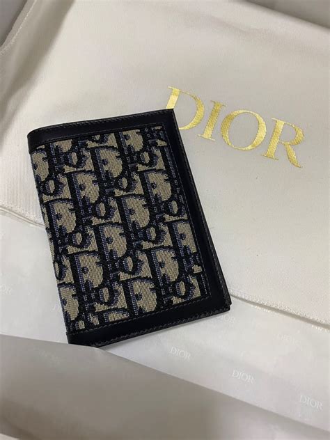 dior passport holder gift set|christian Dior credit card holder.